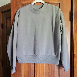 A New Day - Gently Used Moss Brown Sweatshirt Sz XS